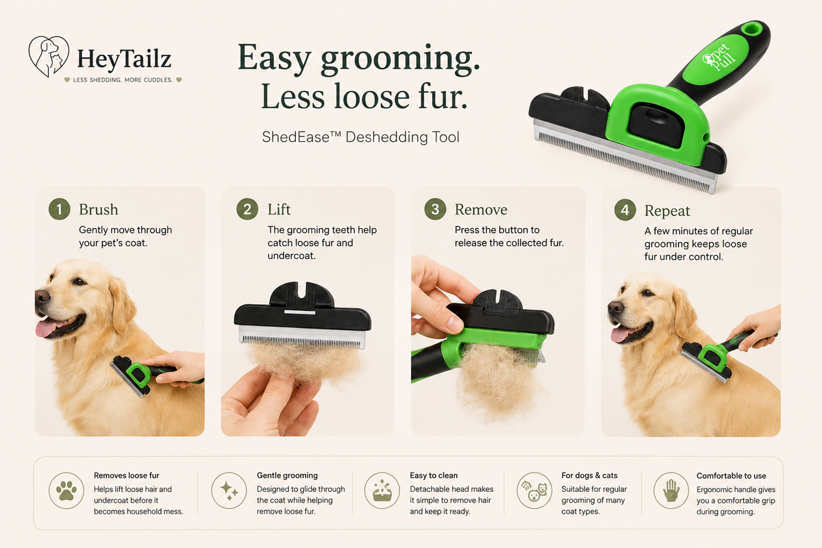 ShedEase™ Deshedding Tool