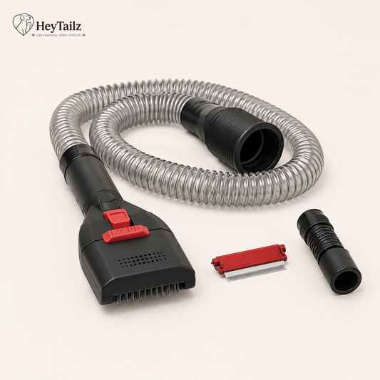 ShedEase™ Pet Grooming Vacuum Brush
